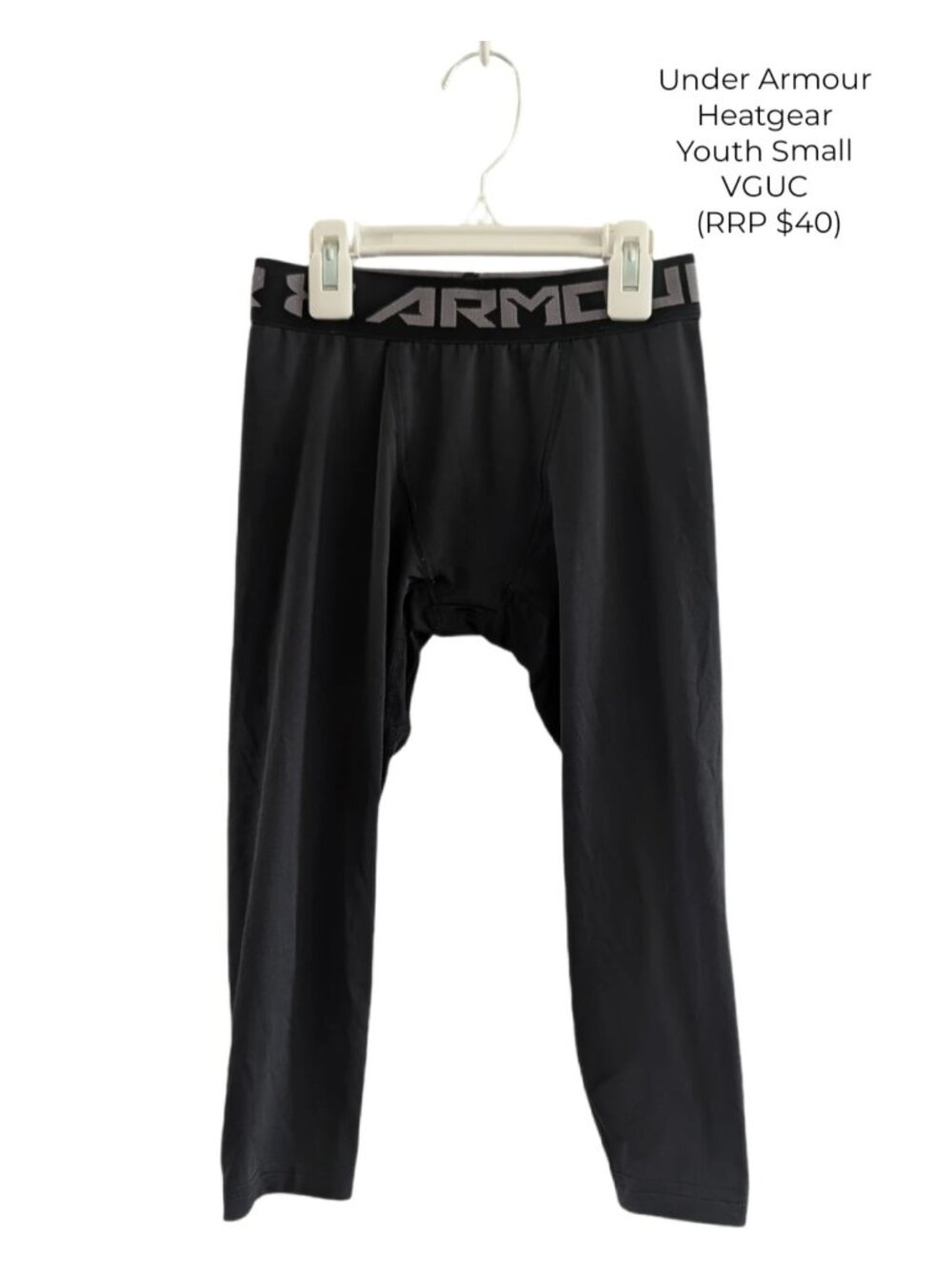 Under Armour Heatgear Leggings Youth Small